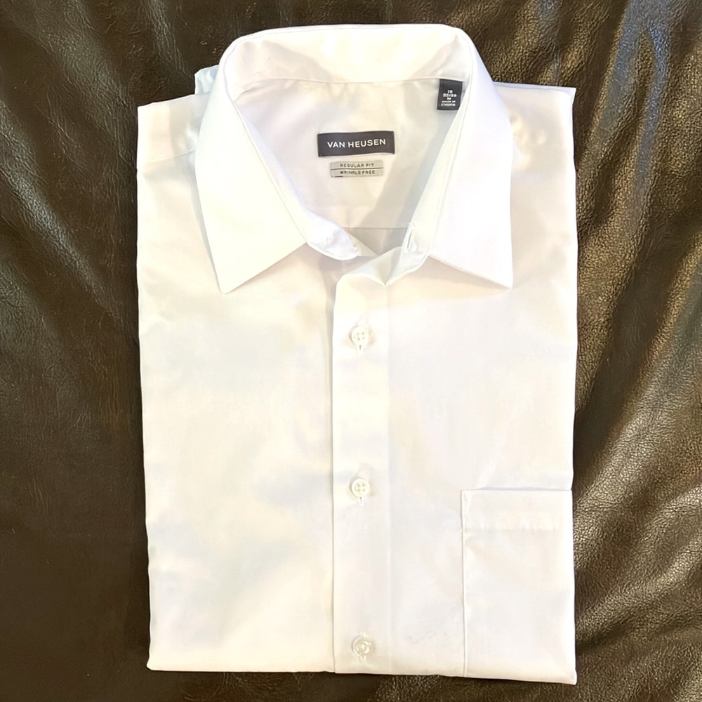 Men’s Regular-Fit Dress Shirt, NWOT